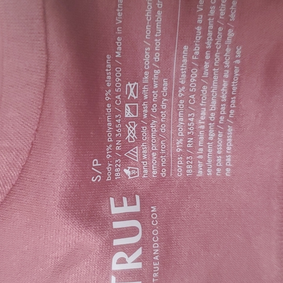 True &Co Soft Form V-Neck Bralette, New, No Tag - Picture 6 of 8